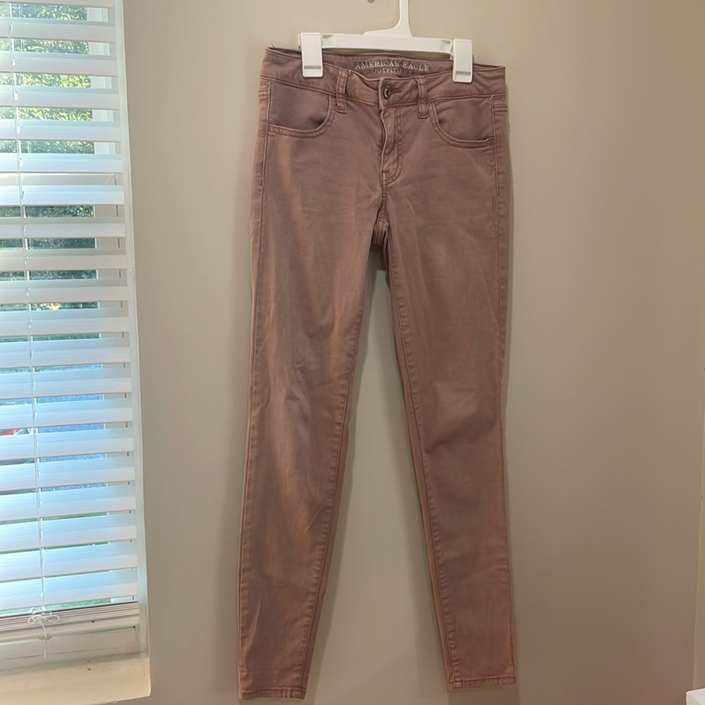 American eagle outfitters boho pink size 4